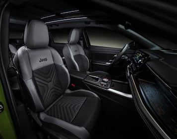 Jeep Compass front seats