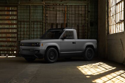 Slate Truck front quarter